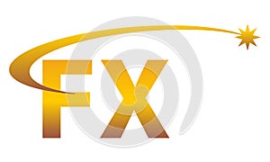 Modern Solution Letter F X