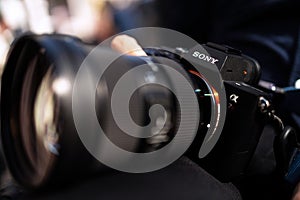 a modern sony camera