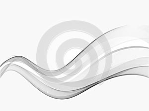 Modern speed futuristic swoosh wave layout abstract grey gradient line element background template.