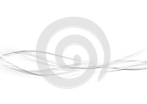 Modern speed swoosh grey wave background