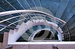 Modern spiral stairs