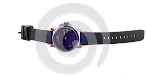 Modern sports watch, isolated on a white background