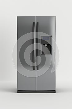 Modern Stainless Steel Refrigerator