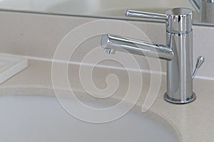 Modern stainless water tap