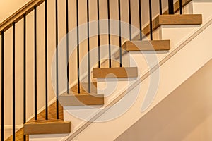 modern staircase detail elements complete project