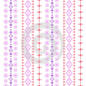 Modern stitches pattern on embroidery design for living room wall decor