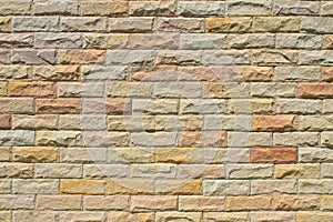Modern stone Brick Wall Surfaced