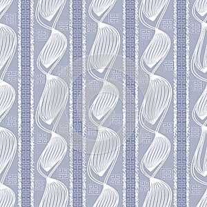 Geometric striped seamless pattern.