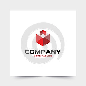 Modern and strong logo for construction companies