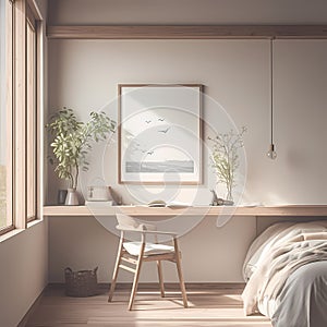 Modern Studio Apartment Living Space