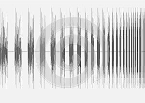 Modern stutter pitch riser to sudden stop sweep transition