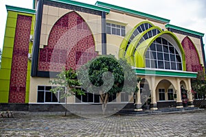 Modern style campus building with arabic building feel