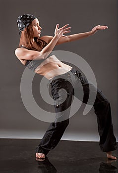 Modern style dancer