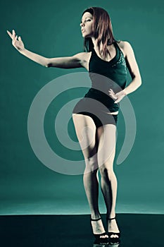 Modern style dancer