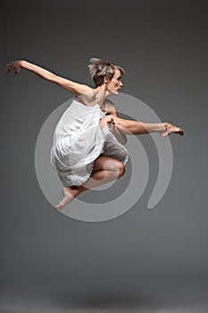 Modern style dancing girl