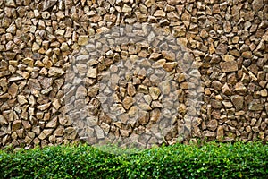 Modern style design decorative, stone wall