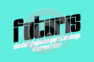 Modern style font design