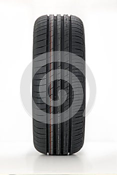 Modern summer sports car tire