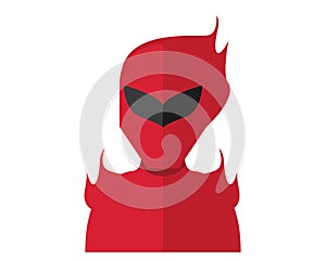 Modern Superhero Carnival Costume Avatar Character