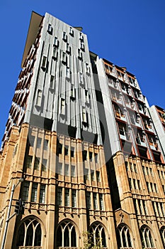 Modern sydney city skyscraper