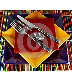 Modern table setting