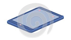 Modern Tablet Device Vector Illustration for Digital Content, vector design Generative AI