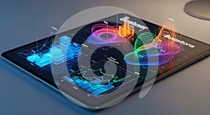 Data Analysis and Visualization on Tablet