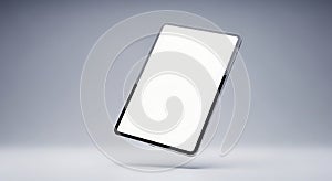 Modern Tablet Mockup with Blank Screen