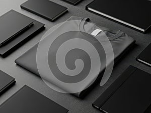 Modern tech gadgets isolated on white background