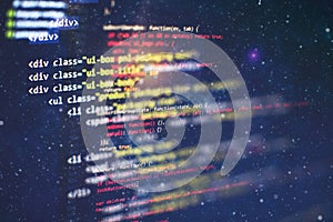 Modern tech. Innovative startup project.WWW software development. Mobile app developer. Innovative startup project