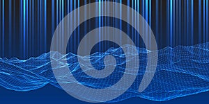 Modern techno background