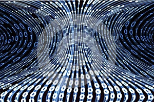 Modern technology background. Binary code. Digital image