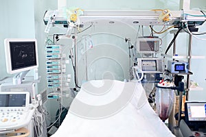 Modern technology in intensive care unit