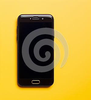 Modern technology, mobile phone, smart phone, wireless communication generated by AI