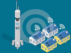 Modern technology for remote controlling smart home system using Wi-Fi or Internet connection