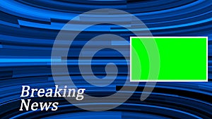 Modern techy background for presentation. news background 4k. photo