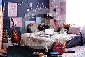 Modern Teenagers Room Interior