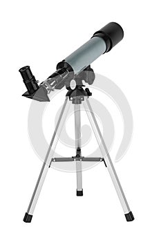 Modern telescope isolated