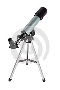 Modern telescope isolated