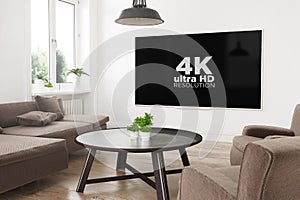 modern television 4k