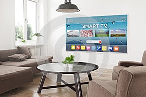 modern television smart tv