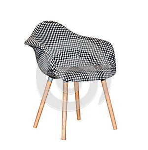 Modern textile chair