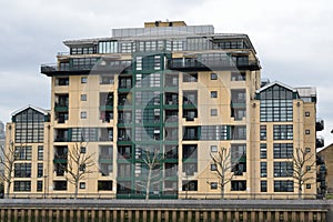 Modern Thameside Building