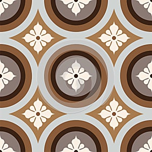 Modern tile pattern vector