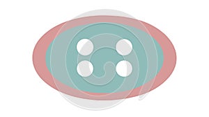 Modern Toggle Button Icon: User Interface Element, Flat Vector, vector design Generative AI