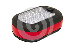 Modern torch isolated on white