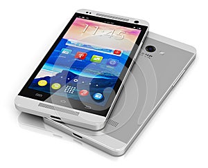 Modern touchscreen smartphone