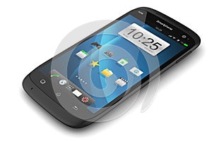 Modern touchscreen smartphone.