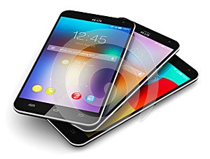 Modern touchscreen smartphones