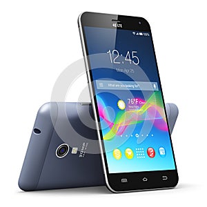 Modern touchscreen smartphones